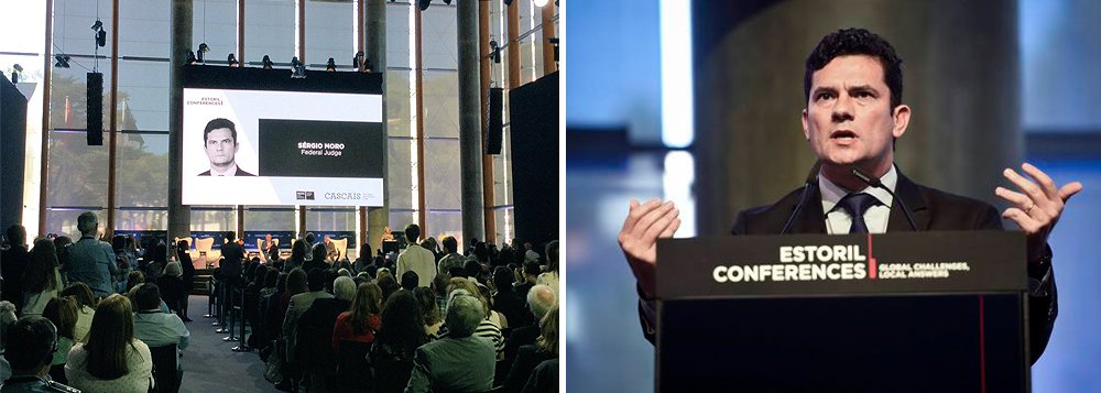 Com a Lava Jato cada vez mais sob da mídia, inclusive internacional, o juiz Sérgio Moro disse que não considera que haja "risco de retrocesso democrático" no Brasil; "Apesar da turbulência, o que existe é um processo de maturidade institucional. As instituições brasileiras são sólidas e não há risco de um retrocesso democrático", afirmou Moro foi ao jornal português Expresso; Moro apontou que a sociedade brasileira "anseia que seus governantes sejam cada vez mais íntegros"; porém, reconheceu que "há muita ansiedade" porque a Lava Jato "trouxe turbulência política"; "Nada que não seja resolvido através das instituições" (Foto: Aquiles Lins) Com a Lava Jato cada vez mais sob da mídia, inclusive internacional, o juiz Sérgio Moro disse que não considera que haja "risco de retrocesso democrático" no Brasil; "Apesar da turbulência, o que existe é um processo de maturidade institucional. As instituições brasileiras são sólidas e não há risco de um retrocesso democrático", afirmou Moro foi ao jornal português Expresso; Moro apontou que a sociedade brasileira "anseia que seus governantes sejam cada vez mais íntegros"; porém, reconheceu que "há muita ansiedade" porque a Lava Jato "trouxe turbulência política"; "Nada que não seja resolvido através das instituições"