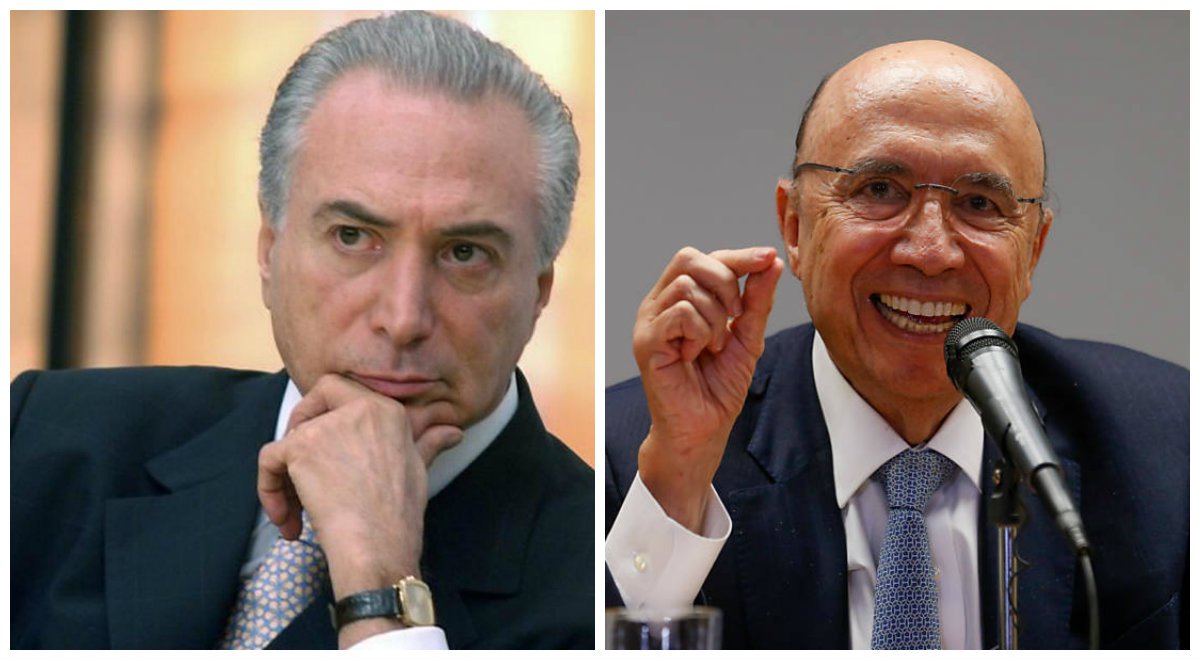 temer-meirelles (Foto: Giuliana Miranda) temer-meirelles