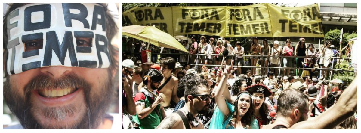 Reportagem do Jornal Nacional na noite de ontem juntou diversas manifestações que ecoaram pelo País, pedindo o "Fora, Temer"; como nos próximos dias sairão as delações da Odebrecht, que podem derrubar todo o governo, Globo estaria se antecipando a um naufrágio inevitável; ao que tudo indica, Temer, que já perdeu oito ministros acusados de corrupção em pouco mais de nove meses, pode ter se tornado uma mala pesada demais até para a Globo, que foi peça central na construção do golpe de 2016; leia análise do jornalista Ricardo Bruno (Foto: Leonardo Attuch) Reportagem do Jornal Nacional na noite de ontem juntou diversas manifestações que ecoaram pelo País, pedindo o "Fora, Temer"; como nos próximos dias sairão as delações da Odebrecht, que podem derrubar todo o governo, Globo estaria se antecipando a um naufrágio inevitável; ao que tudo indica, Temer, que já perdeu oito ministros acusados de corrupção em pouco mais de nove meses, pode ter se tornado uma mala pesada demais até para a Globo, que foi peça central na construção do golpe de 2016; leia análise do jornalista Ricardo Bruno