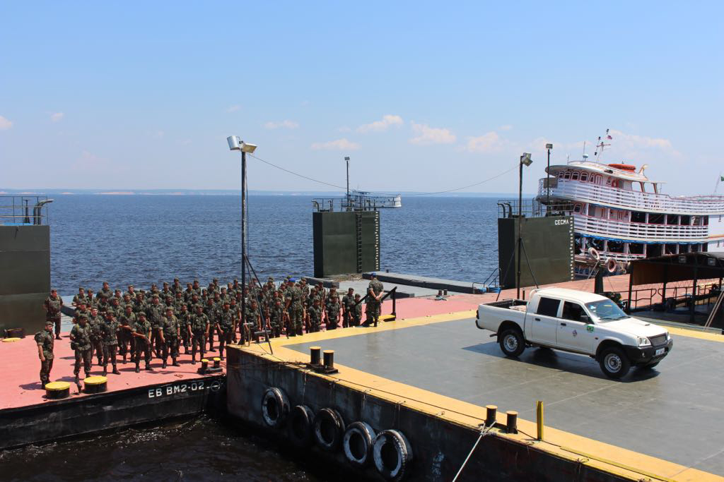 06/08/2017- Manaus- AM, Brasil- Exército Brasileiro auxilia o TRE-AM, nas eleições suplementares 2017. Foto: Exército (Foto: Voney Malta) 06/08/2017- Manaus- AM, Brasil- Exército Brasileiro auxilia o TRE-AM, nas eleições suplementares 2017. Foto: Exército