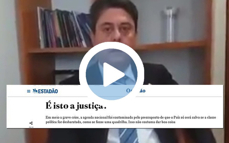 O deputado federal Wadih Damous (PT-RJ) comentou o editorial do Estado de S. Paulo criticando a operação Lava Jato; para o parlamentar, é "engraçado que esse mesmo Estadão, quando era só para atacar o Lula, as delações valiam, os delatores eram tratados como pessoas genuinamente arrependidas. Agora que Temer está na berlinda, eles vêm com essa história"; "Eu assinaria embaixo esse editorial se ele não fosse pautado pelo cinismo", acrescentou (Foto: Leonardo Lucena) O deputado federal Wadih Damous (PT-RJ) comentou o editorial do Estado de S. Paulo criticando a operação Lava Jato; para o parlamentar, é "engraçado que esse mesmo Estadão, quando era só para atacar o Lula, as delações valiam, os delatores eram tratados como pessoas genuinamente arrependidas. Agora que Temer está na berlinda, eles vêm com essa história"; "Eu assinaria embaixo esse editorial se ele não fosse pautado pelo cinismo", acrescentou