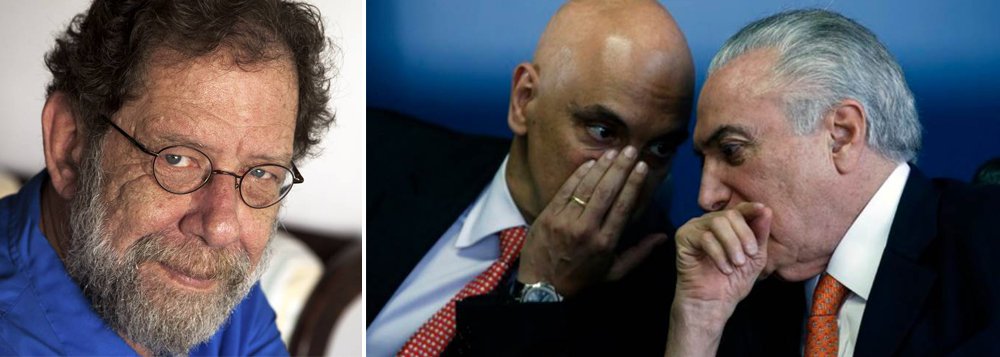 Quem escolheu Mendonça Filho para a Educação, Roberto Freire para a Cultura, Não-sei-quem Barros para a Saúde e Eliseu Padilha para a Casa Civil tinha mesmo, para ser coerente, que indicar Alexandre de Moraes para o Supremo; vídeo no Nocaute (Foto: Leonardo Attuch) Quem escolheu Mendonça Filho para a Educação, Roberto Freire para a Cultura, Não-sei-quem Barros para a Saúde e Eliseu Padilha para a Casa Civil tinha mesmo, para ser coerente, que indicar Alexandre de Moraes para o Supremo; vídeo no Nocaute