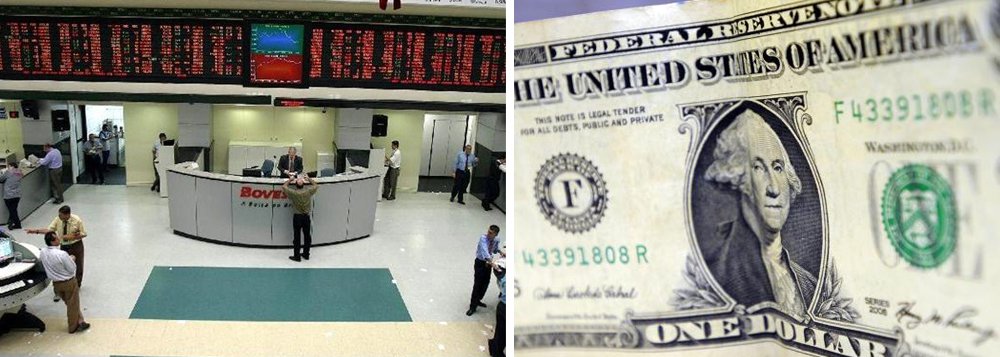 O dólar recuava nesta terça-feira e caminhava para o patamar de R$ 3,10, com os investidores apostando que eventual nova denúncia contra Michel Temer foi enfraquecida após o acordo de delação fechado pelos executivos do grupo J&F correr o risco de ser cancelado; com isso, o governo conseguiria se fortalecer politicamente e encaminhar com mais segurança a pauta econômica no Congresso; por volta das 10h, o Ibovespa estava em alta de 0,89% (Foto: Gisele Federicce) O dólar recuava nesta terça-feira e caminhava para o patamar de R$ 3,10, com os investidores apostando que eventual nova denúncia contra Michel Temer foi enfraquecida após o acordo de delação fechado pelos executivos do grupo J&F correr o risco de ser cancelado; com isso, o governo conseguiria se fortalecer politicamente e encaminhar com mais segurança a pauta econômica no Congresso; por volta das 10h, o Ibovespa estava em alta de 0,89%