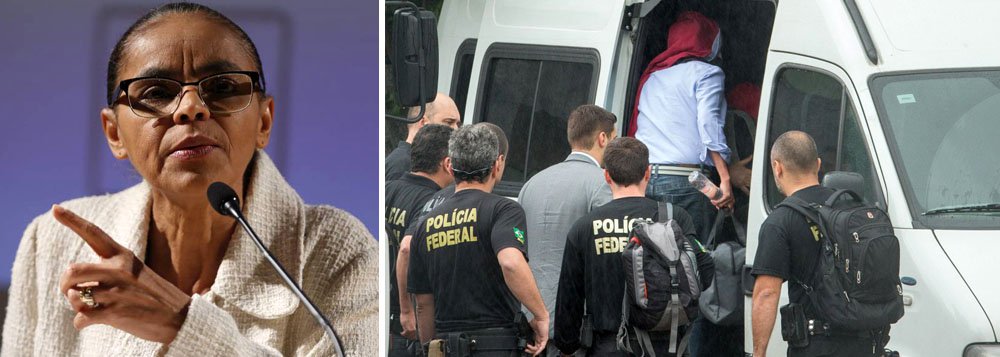 Na abertura da conferência sobre o Brasil realizada no MIT, nos Estados Unidos, Marina Silva defendeu enfaticamente a operação e o instituto das delações premiadas; sobre eventual candidatura em 2018, declarou: "No Brasil é engraçado: termina uma eleição e já querem saber se você vem na próxima"; ela diz não ter "como projeto de vida ser presidente do Brasil. Quero que o Brasil seja um lugar melhor para viver" (Foto: Gisele Federicce) Na abertura da conferência sobre o Brasil realizada no MIT, nos Estados Unidos, Marina Silva defendeu enfaticamente a operação e o instituto das delações premiadas; sobre eventual candidatura em 2018, declarou: "No Brasil é engraçado: termina uma eleição e já querem saber se você vem na próxima"; ela diz não ter "como projeto de vida ser presidente do Brasil. Quero que o Brasil seja um lugar melhor para viver"