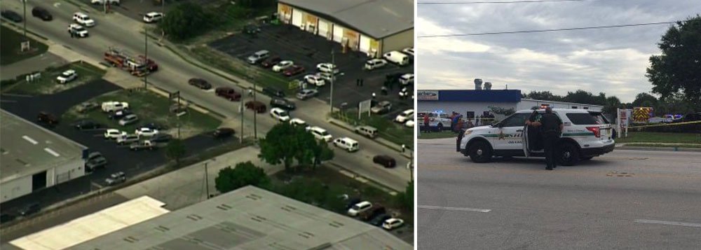 Tiroteio em uma fábrica de Orlando, Flórida, nos Estados Unidos, deixou "várias vítimas", segundo a polícia; de acordo com a corporação, a situação já teria sido controlada; local da ocorrência foi interditado pelas forças de segurança. (Foto: Paulo Emílio) Tiroteio em uma fábrica de Orlando, Flórida, nos Estados Unidos, deixou "várias vítimas", segundo a polícia; de acordo com a corporação, a situação já teria sido controlada; local da ocorrência foi interditado pelas forças de segurança.