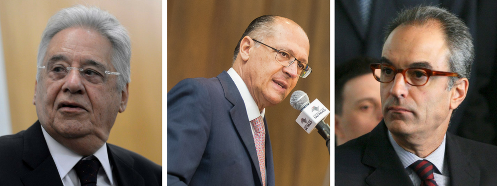 Fernando Henrique Cardo almoçou em São Paulo com o todo-poderoso João Roberto Marinho, das organizações Globo, e deu o recado: Geraldo Alckmin deve ser o candidato tucano em 2018; o governador teria mais história e estofo para enfrentar uma campanha e, acima de tudo, a prolongada crise política do país caso seja eleito (Foto: Giuliana Miranda) Fernando Henrique Cardo almoçou em São Paulo com o todo-poderoso João Roberto Marinho, das organizações Globo, e deu o recado: Geraldo Alckmin deve ser o candidato tucano em 2018; o governador teria mais história e estofo para enfrentar uma campanha e, acima de tudo, a prolongada crise política do país caso seja eleito