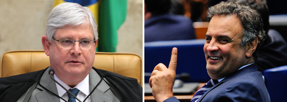 Prescreve uma das frentes de investigação contra o senador Aécio Neves (PSDB-MG), com base na delação do ex-presidente da Transpetro Sérgio Machado, que prestou depoimento em maio do ano passado; segundo o delator, o tucano teria recebido R$ 1 milhão em 1998, quando ainda era deputado federal; o procurador-geral da República, Rodrigo Janot, pediu investigação ao STF em outubro de 2016 e teve o retorno do pedido no mesmo dia, mas se manifestou novamente apenas nesta quinta-feira, quando pediu o arquivamento por prescrição (Foto: Gisele Federicce) Prescreve uma das frentes de investigação contra o senador Aécio Neves (PSDB-MG), com base na delação do ex-presidente da Transpetro Sérgio Machado, que prestou depoimento em maio do ano passado; segundo o delator, o tucano teria recebido R$ 1 milhão em 1998, quando ainda era deputado federal; o procurador-geral da República, Rodrigo Janot, pediu investigação ao STF em outubro de 2016 e teve o retorno do pedido no mesmo dia, mas se manifestou novamente apenas nesta quinta-feira, quando pediu o arquivamento por prescrição
