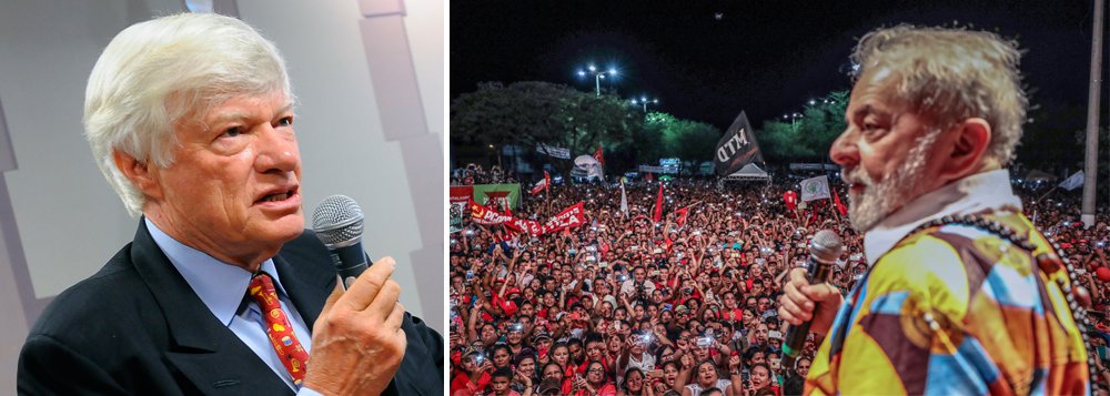 Advogado do ex-presidente Lula no processo que corre na ONU, o australiano Geoffrey Robertson, referência mundial no tema dos Direitos Humanos, participou nesta quarta-feira 30 de um debate no Senado sobre o caso; em sua fala, ele criticou duramente o processo com que se dão as delações premiadas no âmbito da Lava Jato; "Presos dirão o que seus algozes quiserem pra serem liberados. Delações premiadas são questionáveis. É uma prática medieval, é uma tortura", disse; o advogado ressaltou ser "crucial garantir que Lula tenha um processo justo"; "E eu não acho que o que acontece agora seja um processo justo", afirmou (Foto: Gisele Federicce) Advogado do ex-presidente Lula no processo que corre na ONU, o australiano Geoffrey Robertson, referência mundial no tema dos Direitos Humanos, participou nesta quarta-feira 30 de um debate no Senado sobre o caso; em sua fala, ele criticou duramente o processo com que se dão as delações premiadas no âmbito da Lava Jato; "Presos dirão o que seus algozes quiserem pra serem liberados. Delações premiadas são questionáveis. É uma prática medieval, é uma tortura", disse; o advogado ressaltou ser "crucial garantir que Lula tenha um processo justo"; "E eu não acho que o que acontece agora seja um processo justo", afirmou