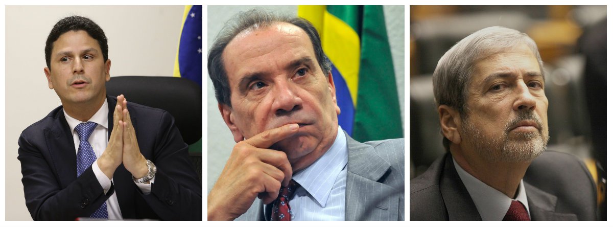Ministros Antonio Imbassahy (Secretaria de Governo), Aloysio Nunes (Relações Exteriores) e Bruno Araújo (Cidades) .2 (Foto: Giuliana Miranda) Ministros Antonio Imbassahy (Secretaria de Governo), Aloysio Nunes (Relações Exteriores) e Bruno Araújo (Cidades) .2