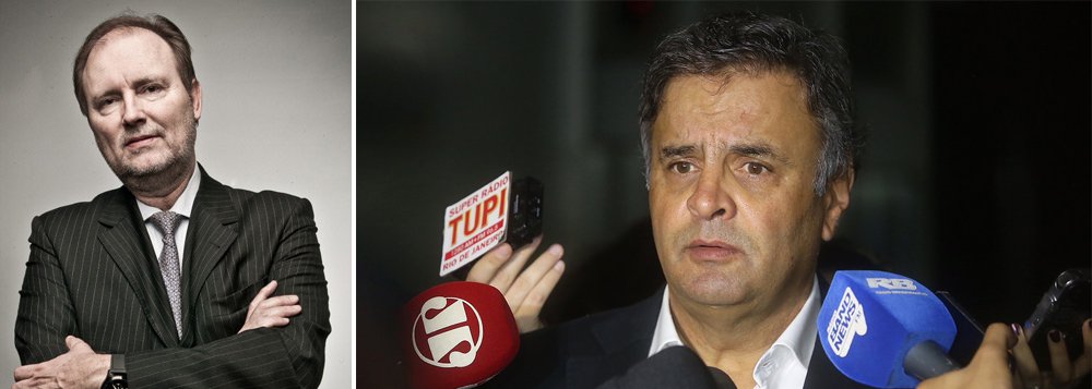 situação do senador Aécio Neves (PSDB-MG), que pediu e recebeu da Odebrecht R$ 9 milhões em caixa dois para campanhas do PSDB em 2014, segundo o ex-presidente da Odebrecht Infraestrutura Benedicto Júnior, pode se complicar; segundo a colunista Monica Bergamo, da Folha, a revelação de BJ está sendo encarada por advogados como "aperitivo leve"; O ex-presidente da Odebrecht Infraestrutura Benedito Júnior deu um dos mais longos depoimentos à Operação Lava Jato. Sua delação tem nada menos do que 60 anexos" (Foto: Aquiles Lins) situação do senador Aécio Neves (PSDB-MG), que pediu e recebeu da Odebrecht R$ 9 milhões em caixa dois para campanhas do PSDB em 2014, segundo o ex-presidente da Odebrecht Infraestrutura Benedicto Júnior, pode se complicar; segundo a colunista Monica Bergamo, da Folha, a revelação de BJ está sendo encarada por advogados como "aperitivo leve"; O ex-presidente da Odebrecht Infraestrutura Benedito Júnior deu um dos mais longos depoimentos à Operação Lava Jato. Sua delação tem nada menos do que 60 anexos"