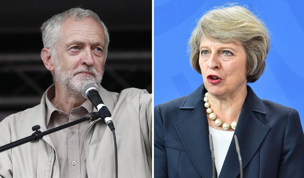Líder do Partido Trabalhista britânico, Jeremy Corbyn, afirmou nesta sexta-feira 9 que a primeira-ministra, a conservadora Theresa May, perdeu o mandato que esperava obter nas eleições antecipadas convocadas em abril e pediu que ela "saia", abrindo assim caminho para outro governo; "A primeira-ministra convocou estas eleições, pois queria um mandato. O que obteve foi a perda de cadeiras para os conservadores, perda de votos e perda de confiança", disse Corbyn, após garantir seu assento no distrito de Islington North, em Londres (Foto: Aquiles Lins) Líder do Partido Trabalhista britânico, Jeremy Corbyn, afirmou nesta sexta-feira 9 que a primeira-ministra, a conservadora Theresa May, perdeu o mandato que esperava obter nas eleições antecipadas convocadas em abril e pediu que ela "saia", abrindo assim caminho para outro governo; "A primeira-ministra convocou estas eleições, pois queria um mandato. O que obteve foi a perda de cadeiras para os conservadores, perda de votos e perda de confiança", disse Corbyn, após garantir seu assento no distrito de Islington North, em Londres