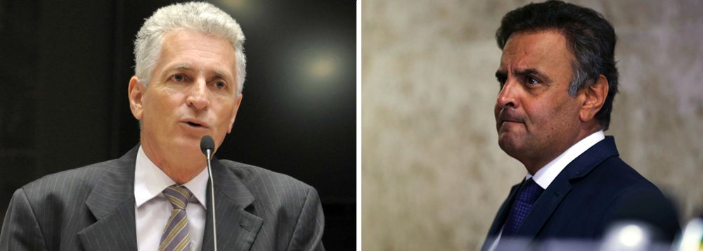 O deputado estadual Rogério Correia (PT), de Minas Gerais, criticou a decisão da Procuradoria-Geral da República (PGR), que desistiu da complementação da delação da empreiteira Andrade Gutierrez; "A desfaçatez venceu a vergonha. Como não tem Lula na delação, salvam Aécio na corrupção", comentou o parlamentar no Twitter (Foto: Leonardo Lucena) O deputado estadual Rogério Correia (PT), de Minas Gerais, criticou a decisão da Procuradoria-Geral da República (PGR), que desistiu da complementação da delação da empreiteira Andrade Gutierrez; "A desfaçatez venceu a vergonha. Como não tem Lula na delação, salvam Aécio na corrupção", comentou o parlamentar no Twitter