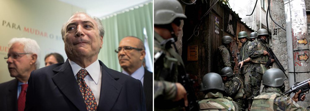 O colunista Janio de Freitas comparou neste domingo, 24, a criminalidade que é alvo de ação dos militares na comunidade da Rocinha, no Rio de Janeiro, com os crimes cometidos em Brasília; "Na Rocinha há fuzis modernos, sim. Em Brasília, os equivalentes aos criminosos da Rocinha têm a mais abrangente e terrível das armas: o poder – de governar em benefício de grupos, de legislar em causa própria e dos subornadores, de queimar uns poucos comparsas e preservar o grosso da bandidagem engravatada", afirma; "Assalto por assalto, dos cofres públicos é roubado muito mais, nem se sabe quantas centenas de bilhões, do que o dinheirinho de passantes, o troco das caixas de lojas, os celulares, relógios e carros", acrescenta Janio (Foto: Aquiles Lins) O colunista Janio de Freitas comparou neste domingo, 24, a criminalidade que é alvo de ação dos militares na comunidade da Rocinha, no Rio de Janeiro, com os crimes cometidos em Brasília; "Na Rocinha há fuzis modernos, sim. Em Brasília, os equivalentes aos criminosos da Rocinha têm a mais abrangente e terrível das armas: o poder – de governar em benefício de grupos, de legislar em causa própria e dos subornadores, de queimar uns poucos comparsas e preservar o grosso da bandidagem engravatada", afirma; "Assalto por assalto, dos cofres públicos é roubado muito mais, nem se sabe quantas centenas de bilhões, do que o dinheirinho de passantes, o troco das caixas de lojas, os celulares, relógios e carros", acrescenta Janio