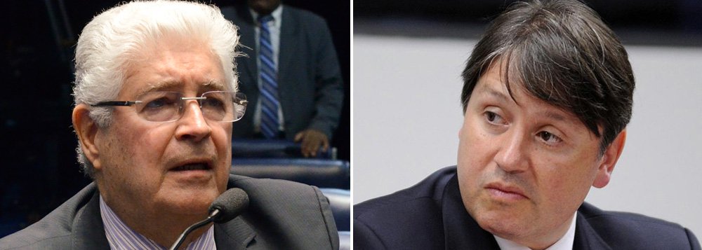 Senador Roberto Requião (PMDB-PR) apresentou requerimento à Comissão de Assuntos Econômicos (CAE), nesta terça-feira (30), para convidar o deputado federal afastado Rodrigo Rocha Loures (PMDB-PR) a prestar esclarecimentos sobre a proposta de intermediação e defesa de interesses da empresa JBS junto ao Conselho Administrativo de Defesa Econômica (Cade); "Como o assunto é de extrema relevância e tem impacto significativo no sistema de defesa da concorrência e do patrimônio público, entendo ser urgente que esta comissão ouça os atores envolvidos no caso para subsidiar a atividade legislativa", disse o senador (Foto: Aquiles Lins) Senador Roberto Requião (PMDB-PR) apresentou requerimento à Comissão de Assuntos Econômicos (CAE), nesta terça-feira (30), para convidar o deputado federal afastado Rodrigo Rocha Loures (PMDB-PR) a prestar esclarecimentos sobre a proposta de intermediação e defesa de interesses da empresa JBS junto ao Conselho Administrativo de Defesa Econômica (Cade); "Como o assunto é de extrema relevância e tem impacto significativo no sistema de defesa da concorrência e do patrimônio público, entendo ser urgente que esta comissão ouça os atores envolvidos no caso para subsidiar a atividade legislativa", disse o senador