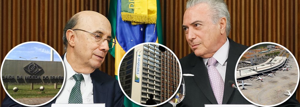 "Quarenta e quatro bilhões. Isso é quanto vale o Brasil para esse governo ilegítimo", critica o deputado José Guimarães (PT-CE), sobre o pacote de privatizações anunciado por Michel Temer, que inclui Eletrobras e até a Casa da Moeda, segundo o parlamentar "em nome de equilibrar as contas públicas"; "A cada dia fica mais claro que não foi por acaso que se perpetrou um golpe de Estado contra uma presidente honesta e legitimamente eleita nesse país. O que estava em jogo naquele momento, e continua em disputa agora, era a soberania do país. É claro que o 'deus mercado' não poderia permitir que um país periférico no capitalismo continuasse a deter o controle absoluto de suas reservas naturais – como água e petróleo – e, com isso, fazer frente a interesses privados poderosos", diz ele (Foto: José Guimarães) "Quarenta e quatro bilhões. Isso é quanto vale o Brasil para esse governo ilegítimo", critica o deputado José Guimarães (PT-CE), sobre o pacote de privatizações anunciado por Michel Temer, que inclui Eletrobras e até a Casa da Moeda, segundo o parlamentar "em nome de equilibrar as contas públicas"; "A cada dia fica mais claro que não foi por acaso que se perpetrou um golpe de Estado contra uma presidente honesta e legitimamente eleita nesse país. O que estava em jogo naquele momento, e continua em disputa agora, era a soberania do país. É claro que o 'deus mercado' não poderia permitir que um país periférico no capitalismo continuasse a deter o controle absoluto de suas reservas naturais – como água e petróleo – e, com isso, fazer frente a interesses privados poderosos", diz ele