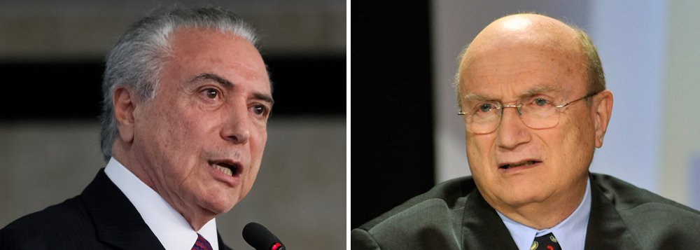Michel Temer escolheu nesta quinta-feira, 23, o deputado Osmar Serraglio (PMDB-PR) como novo ministro da Justiça, para substituir Alexandre de Moraes, nomeado ao Supremo Tribunal Federal (STF); nome da bancada do PMDB da Câmara veio depois da pressão do grupo e da recusa do ex-ministro do STF Carlos Velloso, que declinou do convite por "questões éticas", impondo uma humilhação ao governo; Serraglio é aliado do deputado cassado Eduardo Cunha (PMDB) e empreendeu esforços para manter o mandato do ex-presidente da Câmara; anuncio oficial deve ser feito ainda nesta quinta-feira (Foto: Aquiles Lins) Michel Temer escolheu nesta quinta-feira, 23, o deputado Osmar Serraglio (PMDB-PR) como novo ministro da Justiça, para substituir Alexandre de Moraes, nomeado ao Supremo Tribunal Federal (STF); nome da bancada do PMDB da Câmara veio depois da pressão do grupo e da recusa do ex-ministro do STF Carlos Velloso, que declinou do convite por "questões éticas", impondo uma humilhação ao governo; Serraglio é aliado do deputado cassado Eduardo Cunha (PMDB) e empreendeu esforços para manter o mandato do ex-presidente da Câmara; anuncio oficial deve ser feito ainda nesta quinta-feira