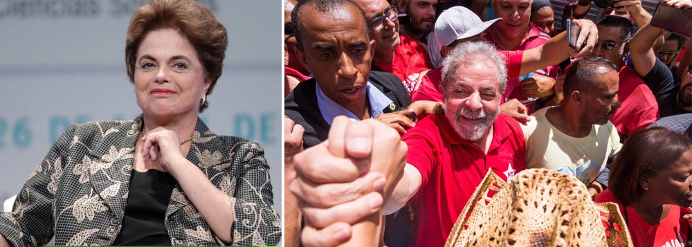 De passagem pelo México nesta segunda-feira 24, onde participou do seminário "América Latina: política, futuro, igualdade", a presidente deposta Dilma Rousseff declarou ao jornal La Jornada, antes de sua palestra, que apenas "por meios golpistas é possível invalidar um processo de eleição livre, direta, onde se respeite o voto popular", e assim, evitar o triunfo do ex-presidente Lula nas eleições; "Apesar de darem grande espaço nos meios de comunicação para destruir sua biografia, ele é o mais apoiado. Depois dele, quem tem mais apoio é de extrema direita", lembrou; Dilma Rousseff ressaltou que "a América Latina está num processo de retorno ao neoliberalismo" (Foto: Gisele Federicce) De passagem pelo México nesta segunda-feira 24, onde participou do seminário "América Latina: política, futuro, igualdade", a presidente deposta Dilma Rousseff declarou ao jornal La Jornada, antes de sua palestra, que apenas "por meios golpistas é possível invalidar um processo de eleição livre, direta, onde se respeite o voto popular", e assim, evitar o triunfo do ex-presidente Lula nas eleições; "Apesar de darem grande espaço nos meios de comunicação para destruir sua biografia, ele é o mais apoiado. Depois dele, quem tem mais apoio é de extrema direita", lembrou; Dilma Rousseff ressaltou que "a América Latina está num processo de retorno ao neoliberalismo"