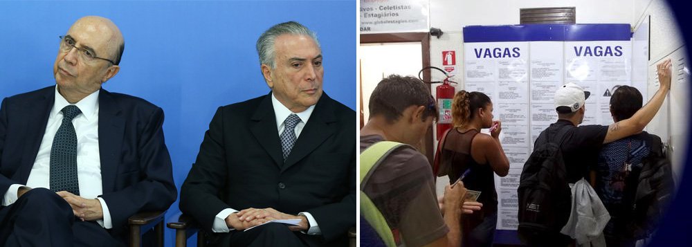 Brasil pós golpe, comandado por Michel Temer e Henrique Meirelles na economia, fechou 40.864 vagas formais de trabalho em janeiro, 22º mês de queda, apontam dados do Caged (Cadastro Geral de Empregados e Desempregados) divulgados pelo Ministério do Trabalho e da Previdência Social nesta sexta-feira 3 (Foto: Gisele Federicce) Brasil pós golpe, comandado por Michel Temer e Henrique Meirelles na economia, fechou 40.864 vagas formais de trabalho em janeiro, 22º mês de queda, apontam dados do Caged (Cadastro Geral de Empregados e Desempregados) divulgados pelo Ministério do Trabalho e da Previdência Social nesta sexta-feira 3