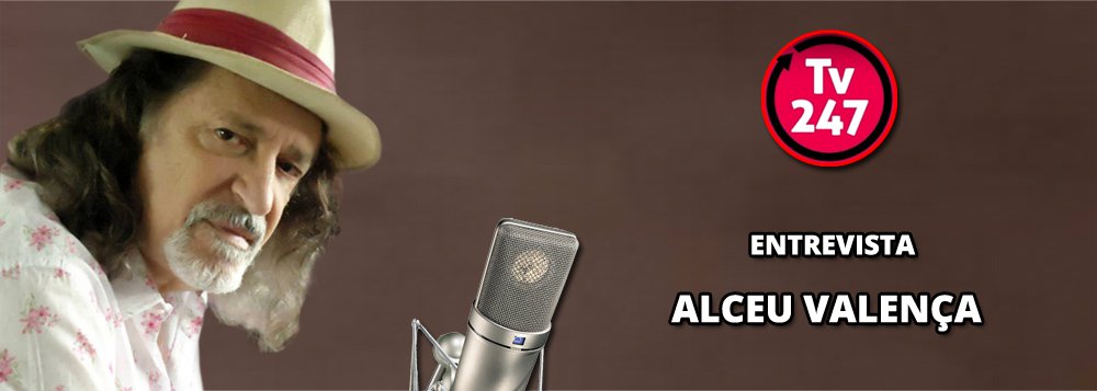 A TV 247 entrevista nesta tarde, às 15h, o cantor e compositor Alceu Valença, um dos grandes nomes da música popular brasileira; o autor de clássicos como Morena Tropicana, Girassol, La Belle De Jour, que se apresenta hoje, a partir das 22 horas, na Áudio Club, em São Paulo, relembrará passagens dos mais de 40 anos de carreira, a experiência como cineasta, sem deixar de dar sua opinião sobre o atual momento político do país (Foto: Leonardo Attuch) A TV 247 entrevista nesta tarde, às 15h, o cantor e compositor Alceu Valença, um dos grandes nomes da música popular brasileira; o autor de clássicos como Morena Tropicana, Girassol, La Belle De Jour, que se apresenta hoje, a partir das 22 horas, na Áudio Club, em São Paulo, relembrará passagens dos mais de 40 anos de carreira, a experiência como cineasta, sem deixar de dar sua opinião sobre o atual momento político do país