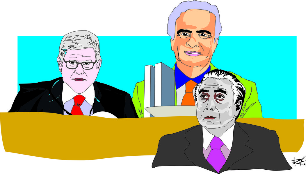 Tanto Temer, quanto a casta de seu governo temerário, se encalacraram num imenso emaranhado de jogadas brilhantes e corrupção. E se não houvessem as gravações, mesmo assim seriam impossíveis de continuarem governando esse país (Foto: Ricardo Fonseca) Tanto Temer, quanto a casta de seu governo temerário, se encalacraram num imenso emaranhado de jogadas brilhantes e corrupção. E se não houvessem as gravações, mesmo assim seriam impossíveis de continuarem governando esse país