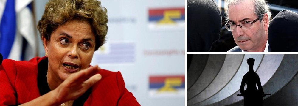 "Muita gente sabia, muita gente denunciou, mas na época ficou por isso mesmo. Hoje, todo mundo sabe e ninguém tem mais motivo para ignorar: o impeachment da presidenta eleita e reeleita Dilma Rousseff foi resultado de propina e compra de parlamentares", postou a presidente deposta Dilma Rousseff; "A presidenta da República foi derrubada por um criminoso, que está preso, e que extorquiu dinheiro de empresários para comprar deputados que votassem num impeachment fraudulento. Impeachment comprado tem que ser anulado. O que o STF tem a dizer sobre isto?"; e agora: os ministros do STF irão limpar suas biografias ou coonestar o golpe comprado por Eduardo Cunha? (Foto: Leonardo Attuch) "Muita gente sabia, muita gente denunciou, mas na época ficou por isso mesmo. Hoje, todo mundo sabe e ninguém tem mais motivo para ignorar: o impeachment da presidenta eleita e reeleita Dilma Rousseff foi resultado de propina e compra de parlamentares", postou a presidente deposta Dilma Rousseff; "A presidenta da República foi derrubada por um criminoso, que está preso, e que extorquiu dinheiro de empresários para comprar deputados que votassem num impeachment fraudulento. Impeachment comprado tem que ser anulado. O que o STF tem a dizer sobre isto?"; e agora: os ministros do STF irão limpar suas biografias ou coonestar o golpe comprado por Eduardo Cunha?