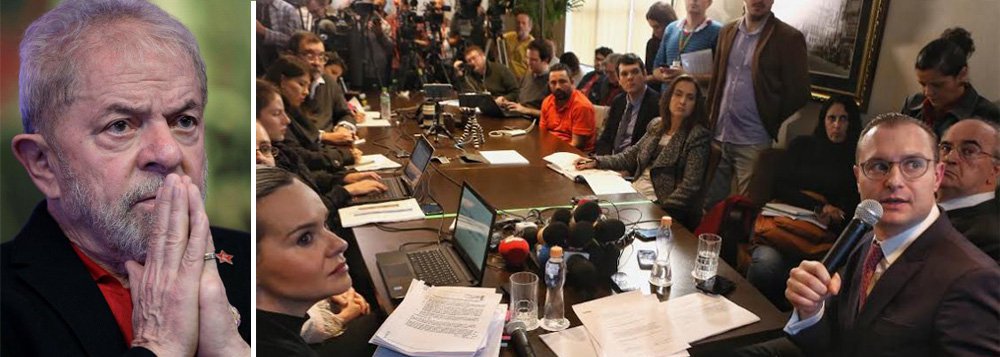 "A OAS, em 2010, transferiu a um fundo ligado à Caixa Econômica Federal 100% do valor do imóvel como garantia de pagamento de dívidas. E a Caixa confirma a realização dessa operação. Essa cartada derradeira dos advogados do presidente Lula, ao mesmo tempo em que desnuda a gigantesca farsa montada pela Lava Jato, expõe as vísceras do estado de exceção ao qual o país está submetido", diz o deputado Wadih Damous (PT-RJ) sobre as alegações finais da ação penal contra o ex-presidente Lula; "A inversão do ônus da prova é uma anomalia jurídica típica dos regimes totalitários. Os acusadores de Lula buscam obsessivamente, em parceria confessa com a mídia, convencer a opinião pública leiga e desinformada de que Lula é culpado" (Foto: Wadih Damous) "A OAS, em 2010, transferiu a um fundo ligado à Caixa Econômica Federal 100% do valor do imóvel como garantia de pagamento de dívidas. E a Caixa confirma a realização dessa operação. Essa cartada derradeira dos advogados do presidente Lula, ao mesmo tempo em que desnuda a gigantesca farsa montada pela Lava Jato, expõe as vísceras do estado de exceção ao qual o país está submetido", diz o deputado Wadih Damous (PT-RJ) sobre as alegações finais da ação penal contra o ex-presidente Lula; "A inversão do ônus da prova é uma anomalia jurídica típica dos regimes totalitários. Os acusadores de Lula buscam obsessivamente, em parceria confessa com a mídia, convencer a opinião pública leiga e desinformada de que Lula é culpado"