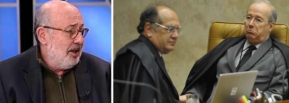 "Engana-se quem pensa que a lei é igual para todos neste Brasil tão desigual. Tudo depende de quem é o julgador e quem é o julgado. No STF, como vimos tantas vezes ultimamente, a política faz a lei, a Constituição pode ser flexibilizada", afirma o jornalista Ricardo Kotscho, sobre a decisão do ministro Celso de Mello que manteve o foro privilegiado a Moreira Franco, acusado de receber propina de R$ 4 milhões da Odebrecht (Foto: Aquiles Lins) "Engana-se quem pensa que a lei é igual para todos neste Brasil tão desigual. Tudo depende de quem é o julgador e quem é o julgado. No STF, como vimos tantas vezes ultimamente, a política faz a lei, a Constituição pode ser flexibilizada", afirma o jornalista Ricardo Kotscho, sobre a decisão do ministro Celso de Mello que manteve o foro privilegiado a Moreira Franco, acusado de receber propina de R$ 4 milhões da Odebrecht