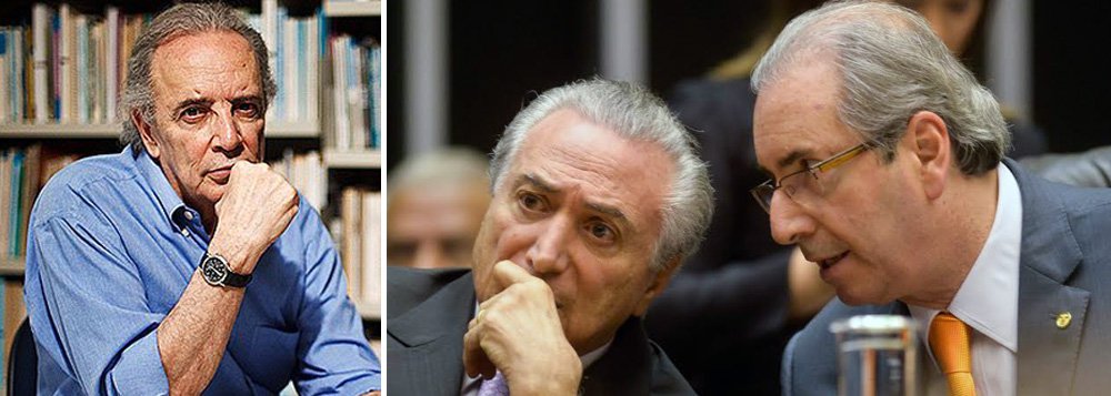 Colunista Janio de Freitas afirmou neste domingo, 5, que as perguntas do deputado cassado e ex-presidente da Câmara Eduardo Cunha (PMDB) a seu ex-aliado Michel Temer revelam um claro indício da participação de Temer no esquema de corrupção envolvendo recursos dos FI-FGTS; "Embora perguntas de defesa e suas respostas não sejam investigações, como pretendeu Sergio Moro, o questionário-revelação de Eduardo Cunha indica que a corrupção na Caixa e no FGTS terá, além da ação em primeira instância, mais um inquérito no Supremo. Quando? O provável é que também quando não ameaçar Michel Temer de deposição. Essa é uma nova regra não dita, mas vigente", afirma (Foto: Aquiles Lins) Colunista Janio de Freitas afirmou neste domingo, 5, que as perguntas do deputado cassado e ex-presidente da Câmara Eduardo Cunha (PMDB) a seu ex-aliado Michel Temer revelam um claro indício da participação de Temer no esquema de corrupção envolvendo recursos dos FI-FGTS; "Embora perguntas de defesa e suas respostas não sejam investigações, como pretendeu Sergio Moro, o questionário-revelação de Eduardo Cunha indica que a corrupção na Caixa e no FGTS terá, além da ação em primeira instância, mais um inquérito no Supremo. Quando? O provável é que também quando não ameaçar Michel Temer de deposição. Essa é uma nova regra não dita, mas vigente", afirma