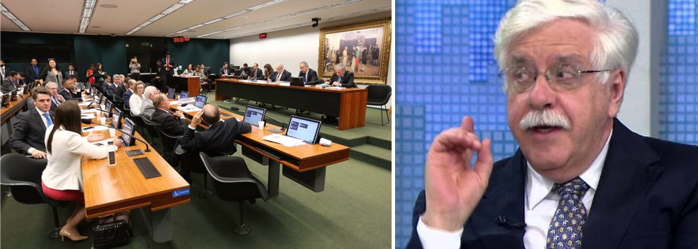 Adoção do chamado distritão, que aguarda votação no plenário da Câmara dos Deputados, favorecerá caciques políticos já consagrados e inibirá a renovação de quadros parlamentares e a representação de minorias no Legislativo, disseram especialistas ouvidos pela Reuters; "Primeiro não é uma reforma política", criticou o cientista político e professor da Universidade Estadual de Campinas (Unicamp) Roberto Romano; "Na verdade é um golpe do Parlamento e dos partidos políticos no sentido de modificar a estrutura da consulta eleitoral", acrescentou (Foto: Aquiles Lins) Adoção do chamado distritão, que aguarda votação no plenário da Câmara dos Deputados, favorecerá caciques políticos já consagrados e inibirá a renovação de quadros parlamentares e a representação de minorias no Legislativo, disseram especialistas ouvidos pela Reuters; "Primeiro não é uma reforma política", criticou o cientista político e professor da Universidade Estadual de Campinas (Unicamp) Roberto Romano; "Na verdade é um golpe do Parlamento e dos partidos políticos no sentido de modificar a estrutura da consulta eleitoral", acrescentou