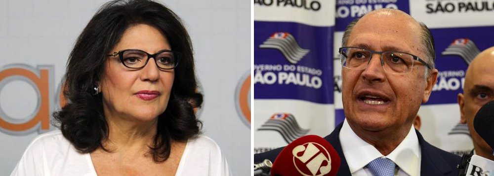 Deputada estadual Beth Sahão (PT) critica o Projeto de Lei 920/2017, que tramita em regime de urgência na Assembleia Legislativa, de autoria do governador Geraldo Alckmin (PSDB); a proposta é uma reedição da chamada PEC do 'Teto dos Gastos', do governo de Michel Temer, que congela por 20 anos investimentos em setores como Saúde e Educação; “É um congelamento de todos os serviços do estado, além dos salários dos servidores. É o estado deixando de lado todas as suas responsabilidades, suas obrigações e o compromisso de melhorar a vida da população paulista”, disse (Foto: Gisele Federicce) Deputada estadual Beth Sahão (PT) critica o Projeto de Lei 920/2017, que tramita em regime de urgência na Assembleia Legislativa, de autoria do governador Geraldo Alckmin (PSDB); a proposta é uma reedição da chamada PEC do 'Teto dos Gastos', do governo de Michel Temer, que congela por 20 anos investimentos em setores como Saúde e Educação; “É um congelamento de todos os serviços do estado, além dos salários dos servidores. É o estado deixando de lado todas as suas responsabilidades, suas obrigações e o compromisso de melhorar a vida da população paulista”, disse