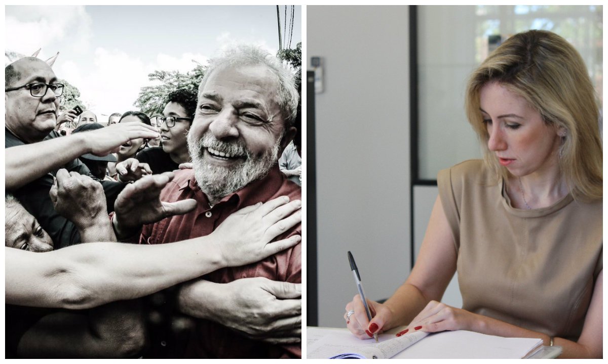 Ex-presidente Luiz Inácio Lula da Silva e juíza da 5ª Vara da Fazenda Pública em Curitiba, Diele Zydek (Foto: Eduardo Guimarães) Ex-presidente Luiz Inácio Lula da Silva e juíza da 5ª Vara da Fazenda Pública em Curitiba, Diele Zydek
