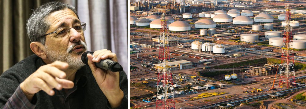 Ex-presidente da Petrobras em um dos períodos de maior expansão da estatal (2005–2012), Sérgio Gabrilelli diz que como "centro de uma política industrial", a nova orientação tomada pela companhia levou a uma situação na qual "a engenharia brasileira está esgotada"; essa nova política resultaria na geração de "emprego e renda em outros países e não aqui, no Brasil", observa, em entrevista ao Brasil de Fato; ele também criticou o "imaginário feito pela mídia, como se tudo fosse corrupção na Petrobras"; em uma análise sobre o Brasil, ele avalia que "estamos vivendo certo esgotamento do programa, em termos que acabou o ciclo em que era possível um crescimento com diversos segmentos da sociedade ganhando. Agora, para que haja crescimento de alguns, alguém tem que perder" (Foto: Paulo Emílio) www.brasil247.com - Ex-presidente da Petrobras em um dos períodos de maior expansão da estatal (2005–2012), Sérgio Gabrilelli diz que como "centro de uma política industrial", a nova orientação tomada pela companhia levou a uma situação na qual "a engenharia brasileira está esgotada"; essa nova política resultaria na geração de "emprego e renda em outros países e não aqui, no Brasil", observa, em entrevista ao Brasil de Fato; ele também criticou o "imaginário feito pela mídia, como se tudo fosse corrupção na Petrobras"; em uma análise sobre o Brasil, ele avalia que "estamos vivendo certo esgotamento do programa, em termos que acabou o ciclo em que era possível um crescimento com diversos segmentos da sociedade ganhando. Agora, para que haja crescimento de alguns, alguém tem que perder"