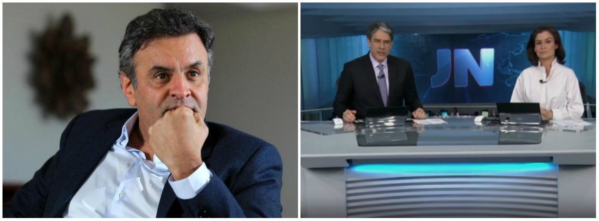 Jornal Nacional, que liderou a campanha negativa contra o ex-presidente Lula nos últimos anos, não tomou conhecimento das delações de dois executivos da Odebrecht, sobre um conluio acertado pelo senador Aécio Neves (PSDB-MG) em licitação nas obras da Cidade Administrativa, em Belo Horizonte, quando o tucano era governador de Minas; o senador acertou à época, segundo o ex-presidente da Odebrecht Infraestrutura, Benedicto Júnior, entre 2,5% e 3% em propina para o tucano; a obra, que foi orçada em R$ 500 milhões, custou R$ 2,1 bilhões (Foto: Gisele Federicce) Jornal Nacional, que liderou a campanha negativa contra o ex-presidente Lula nos últimos anos, não tomou conhecimento das delações de dois executivos da Odebrecht, sobre um conluio acertado pelo senador Aécio Neves (PSDB-MG) em licitação nas obras da Cidade Administrativa, em Belo Horizonte, quando o tucano era governador de Minas; o senador acertou à época, segundo o ex-presidente da Odebrecht Infraestrutura, Benedicto Júnior, entre 2,5% e 3% em propina para o tucano; a obra, que foi orçada em R$ 500 milhões, custou R$ 2,1 bilhões