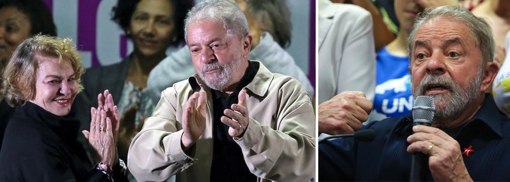 "Marisa é a primeira vítima da Lava Jato. Não suportou a situação em que Sergio Moro a colocou. Indiciada sem motivo algum. Não havia e não há provas contra Lula. Quanto mais contra ela. Nem se fala mais do caso do tríplex. O "crime" dela foi visitar o imóvel duas vezes, que nunca foi dela nem de Lula como agora está provado", diz o colunista do 247 Alex Solnik, sobre a morte confirmada da ex-primeira-dama do Brasil; "Foi uma mulher corajosa que sempre esteve ao lado do marido, na alegria e na tristeza. Sua morte prematura cobre de vergonha os brasileiros que ainda não perderam a sensibilidade e o bom senso. A República de Curitiba se especializou em tortura psicológica", afirma; quando foi alvo de condução coercitiva, Lula exigiu respeito a dona Marisa (Foto: Alex Solnik) "Marisa é a primeira vítima da Lava Jato. Não suportou a situação em que Sergio Moro a colocou. Indiciada sem motivo algum. Não havia e não há provas contra Lula. Quanto mais contra ela. Nem se fala mais do caso do tríplex. O "crime" dela foi visitar o imóvel duas vezes, que nunca foi dela nem de Lula como agora está provado", diz o colunista do 247 Alex Solnik, sobre a morte confirmada da ex-primeira-dama do Brasil; "Foi uma mulher corajosa que sempre esteve ao lado do marido, na alegria e na tristeza. Sua morte prematura cobre de vergonha os brasileiros que ainda não perderam a sensibilidade e o bom senso. A República de Curitiba se especializou em tortura psicológica", afirma; quando foi alvo de condução coercitiva, Lula exigiu respeito a dona Marisa