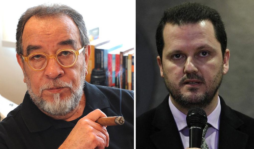 Jornalista Fernando Morais criticou a inação do governo de Michel Temer contra o delegado Igor Romário de Paula, da operação Lava Jato, que afirmou que o ex-presidente Luiz Inácio Lula da Silva poderia ser preso em até 60 dias; "Não se trata apenas da desfaçatez de um policial falastrão, mas de conduta criminosa", afirmou; "Caso esse governo frouxo tivesse um mínimo, um fiapo de autoridade, o Postiço Michel Temer e seu ministro capinador de maconha teriam afastado o delegado Igor Machado de Paula imediatamente após as declarações" (Foto: Aquiles Lins) Jornalista Fernando Morais criticou a inação do governo de Michel Temer contra o delegado Igor Romário de Paula, da operação Lava Jato, que afirmou que o ex-presidente Luiz Inácio Lula da Silva poderia ser preso em até 60 dias; "Não se trata apenas da desfaçatez de um policial falastrão, mas de conduta criminosa", afirmou; "Caso esse governo frouxo tivesse um mínimo, um fiapo de autoridade, o Postiço Michel Temer e seu ministro capinador de maconha teriam afastado o delegado Igor Machado de Paula imediatamente após as declarações"