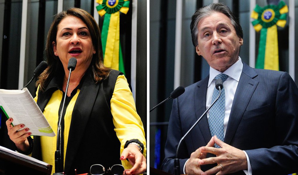 Senadora Kátia Abreu (PMDB-TO) ofereceu, em sua residência em Brasília (DF), um jantar ao senador Eunício Oliveira (PMDB-CE), que deve ser eleito presidente do Senado e do Congresso esta semana em função da proporcionalidade da bancada do PMDB, a maior da Casa. Participaram 13 dos 19 senadores do PMDB; além de Kátia e Eunício, compareceram ao jantar senadores peemedebistas como Renan Calheiros (AL), Marta Suplicy (SP), Jader Barbalho (PA) e Edison Lobão (MA) (Foto: Leonardo Lucena) Senadora Kátia Abreu (PMDB-TO) ofereceu, em sua residência em Brasília (DF), um jantar ao senador Eunício Oliveira (PMDB-CE), que deve ser eleito presidente do Senado e do Congresso esta semana em função da proporcionalidade da bancada do PMDB, a maior da Casa. Participaram 13 dos 19 senadores do PMDB; além de Kátia e Eunício, compareceram ao jantar senadores peemedebistas como Renan Calheiros (AL), Marta Suplicy (SP), Jader Barbalho (PA) e Edison Lobão (MA)