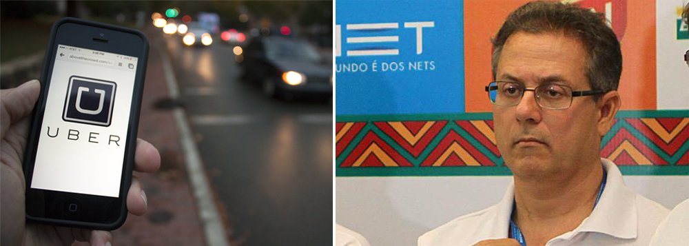 Em reunião com motoristas do Uber, o vereador Maurício Trindade (DEM) apresentou aos profissionais o projeto de lei, que tramita na Câmara Municipal para regulamentar o serviço em Salvador; o parlamentar ressalta que o projeto foi feito "com base nas leis federais, estaduais e municipais de transporte público de passageiros e também teve como exemplos as capitais onde o Uber já está regulamentado"; "O nosso projeto, inclusive, buscou estar mais completo do que os das outras cidades onde o aplicativo está legalizado", garante Trindade (Foto: Romulo Faro) Em reunião com motoristas do Uber, o vereador Maurício Trindade (DEM) apresentou aos profissionais o projeto de lei, que tramita na Câmara Municipal para regulamentar o serviço em Salvador; o parlamentar ressalta que o projeto foi feito "com base nas leis federais, estaduais e municipais de transporte público de passageiros e também teve como exemplos as capitais onde o Uber já está regulamentado"; "O nosso projeto, inclusive, buscou estar mais completo do que os das outras cidades onde o aplicativo está legalizado", garante Trindade