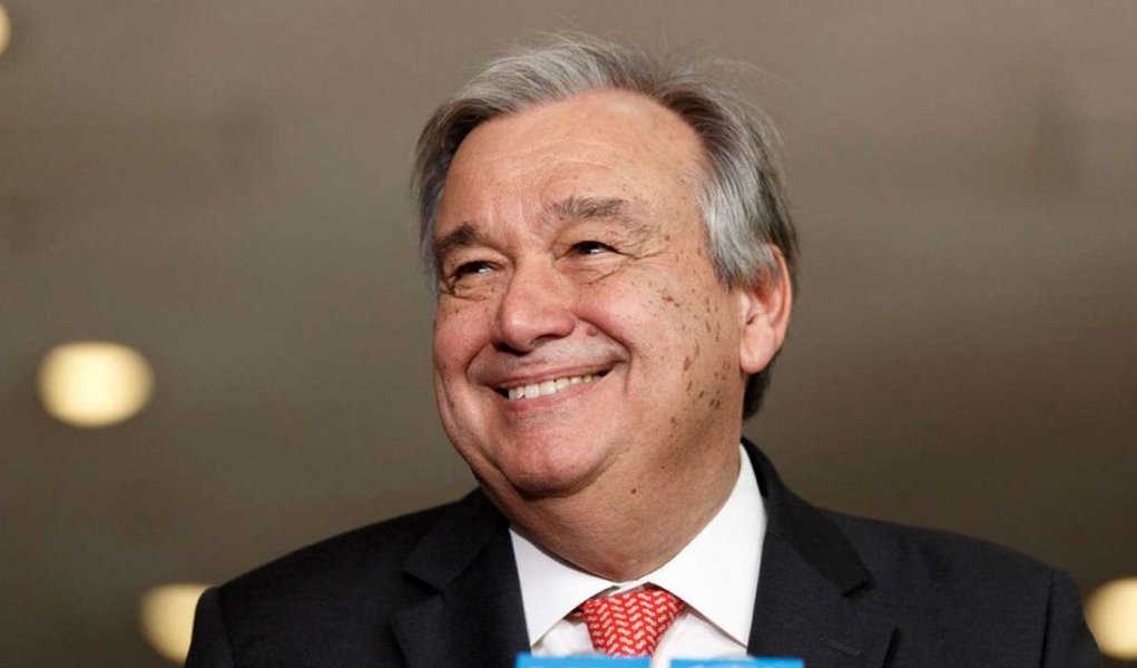 Foi com este apelo que o português António Guterres assumiu hoje (1º) o cargo de secretário-geral da Organização das Nações Unidas (ONU), posto até então ocupado pelo sul-coreano Ban Ki-moon (Foto: Leonardo Attuch) Foi com este apelo que o português António Guterres assumiu hoje (1º) o cargo de secretário-geral da Organização das Nações Unidas (ONU), posto até então ocupado pelo sul-coreano Ban Ki-moon