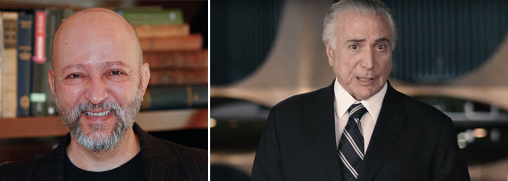 "Temer esqueceu de mencionar — ou lembrou de omitir — duas palavras em seu discurso: Lava Jato", afirma o jornalista, para quem "o futuro de Temer cabe tudo, menos realidade" (Foto: Gisele Federicce) "Temer esqueceu de mencionar — ou lembrou de omitir — duas palavras em seu discurso: Lava Jato", afirma o jornalista, para quem "o futuro de Temer cabe tudo, menos realidade"