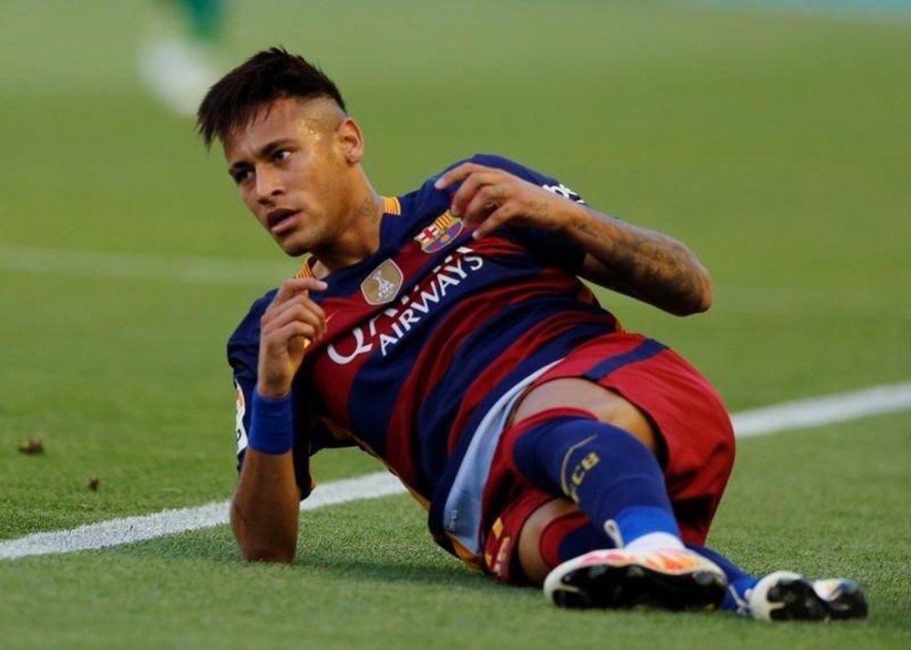 Neymar durante partida do Barcelona em Sevilha. 30/04/2016 REUTERS / Marcelo del Pozo (Foto: Paulo Emílio) Neymar durante partida do Barcelona em Sevilha. 30/04/2016 REUTERS / Marcelo del Pozo