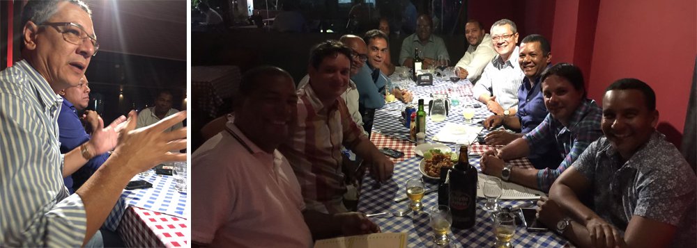 A cúpula baiana PV se reuniu na segunda-feira em Salvador para 'tratar sobre estratégias eleitorais para o ano de 2018', o presidente do partido na Bahia, Ivanilson Gomes, disse que a legenda "vai lutar para integrar a chapa majoritária da oposição em 2018", e que "os trabalhos estão a todo vapor para isso". "O processo eleitoral é algo que exige grande dedicação e esforço. Junto ao partido estou penetrado ao máximo, dando o meu melhor para que o resultado em 2018 seja tão bom quanto o da última eleição, para prefeito e vereador", diz Ivanilson (Foto: Romulo Faro) A cúpula baiana PV se reuniu na segunda-feira em Salvador para 'tratar sobre estratégias eleitorais para o ano de 2018', o presidente do partido na Bahia, Ivanilson Gomes, disse que a legenda "vai lutar para integrar a chapa majoritária da oposição em 2018", e que "os trabalhos estão a todo vapor para isso". "O processo eleitoral é algo que exige grande dedicação e esforço. Junto ao partido estou penetrado ao máximo, dando o meu melhor para que o resultado em 2018 seja tão bom quanto o da última eleição, para prefeito e vereador", diz Ivanilson