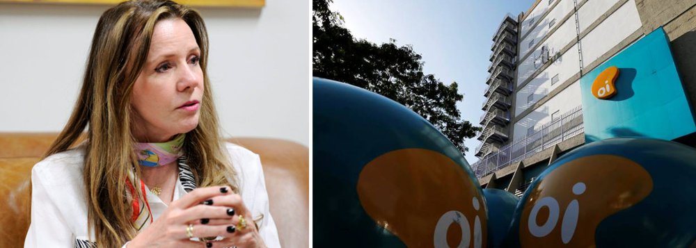 "Conseguimos barrar, temporariamente, uma sórdida manobra de Temer contra o patrimônio público e a nossa soberania: o Golpe das Teles, pelo qual se pretendia entregar R$ 100 bilhões de bens públicos a empresas privadas, em troca de um vago compromisso de investimento", denuncia a senadora Vanessa Grazziotin (Foto: Giuliana Miranda) "Conseguimos barrar, temporariamente, uma sórdida manobra de Temer contra o patrimônio público e a nossa soberania: o Golpe das Teles, pelo qual se pretendia entregar R$ 100 bilhões de bens públicos a empresas privadas, em troca de um vago compromisso de investimento", denuncia a senadora Vanessa Grazziotin