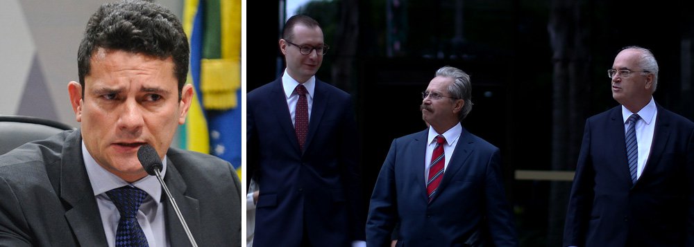 Em audiência do lobista Milton Pascowitch, o juiz federal Sergio Moro, da Lava Jato, impede novamente perguntas sobre acordo de cooperação entre delatores da Lava Jato com Departamento de Justiça dos EUA, com ajuda informal da força-tarefa, admitindo que existe um "acordo de cooperação" com os norte-americanos (Foto: Gisele Federicce) Em audiência do lobista Milton Pascowitch, o juiz federal Sergio Moro, da Lava Jato, impede novamente perguntas sobre acordo de cooperação entre delatores da Lava Jato com Departamento de Justiça dos EUA, com ajuda informal da força-tarefa, admitindo que existe um "acordo de cooperação" com os norte-americanos