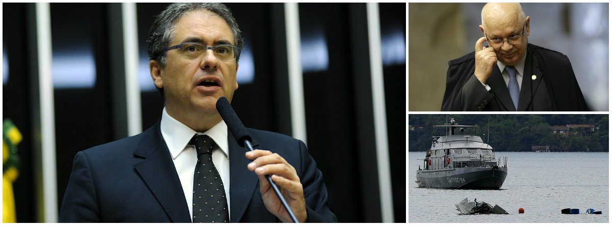 A bancada do PT na Câmara reagiu à decisão do juiz da 1ª Vara Federal de Angra dos Reis, Raffaele Felice Pirro, que decretou nesta segunda-feira 23 sigilo das investigações sobre a queda do avião que levava o ministro Teori Zavascki, do Supremo Tribunal Federal, e mais quatro pessoas; o texto, assinado pelo líder, deputado Carlos Zarattini (PT-SP), questiona o motivo do sigilo e defende que, "diante do enorme interesse público sobre o episódio", a apuração deste acidente "seja feita com a maior transparência possível" (Foto: Gisele Federicce) A bancada do PT na Câmara reagiu à decisão do juiz da 1ª Vara Federal de Angra dos Reis, Raffaele Felice Pirro, que decretou nesta segunda-feira 23 sigilo das investigações sobre a queda do avião que levava o ministro Teori Zavascki, do Supremo Tribunal Federal, e mais quatro pessoas; o texto, assinado pelo líder, deputado Carlos Zarattini (PT-SP), questiona o motivo do sigilo e defende que, "diante do enorme interesse público sobre o episódio", a apuração deste acidente "seja feita com a maior transparência possível"