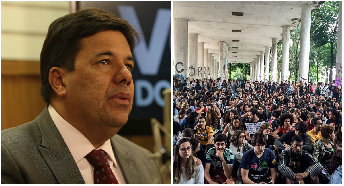 O Ministério da Educação, comandado por Mendonça Filho, enviou um ofício para fichar professores e estudantes de universidades e Institutos Federais que estejam ocupados; no documento, o MEC pede "o encaminhamento de um quadro resumo indicando a situação atual em que se encontra sua instituição, explicitando, quando pertinente, a data de início da paralisação das atividades" (Foto: Gisele Federicce) O Ministério da Educação, comandado por Mendonça Filho, enviou um ofício para fichar professores e estudantes de universidades e Institutos Federais que estejam ocupados; no documento, o MEC pede "o encaminhamento de um quadro resumo indicando a situação atual em que se encontra sua instituição, explicitando, quando pertinente, a data de início da paralisação das atividades"