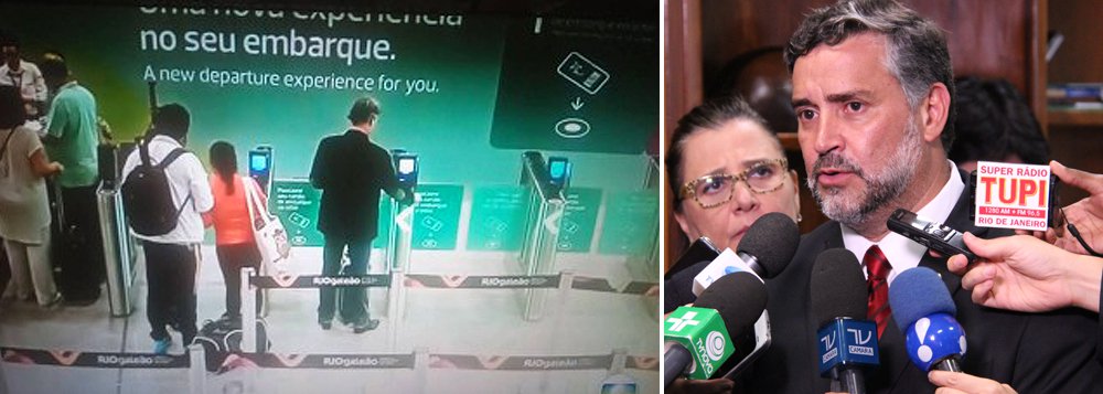 Deputado federal Paulo Pimenta (PT-RS) fez neste sábado, 28, duras críticas à Operação Eficiência, fase da Lava Jato que teve como um dos alvos o empresário Eike Batista, acusado de repassar US$ 16,5 milhões em propina para o ex-governador do Rio Sergio Cabral "Eike Batista saiu pelo Galeão, passou pela PF, apresentou seu passaporte, mas a PF foi na casa dele conferir se ele estava em casa ??", questiona; "Como ele ñ tem curso superior preso iria p/ uma cela comum.Como tem passaporte alemão se chegar lá, nunca mais volta. Viva a EFICIÊNCIA" (Foto: Aquiles Lins) Deputado federal Paulo Pimenta (PT-RS) fez neste sábado, 28, duras críticas à Operação Eficiência, fase da Lava Jato que teve como um dos alvos o empresário Eike Batista, acusado de repassar US$ 16,5 milhões em propina para o ex-governador do Rio Sergio Cabral "Eike Batista saiu pelo Galeão, passou pela PF, apresentou seu passaporte, mas a PF foi na casa dele conferir se ele estava em casa ??", questiona; "Como ele ñ tem curso superior preso iria p/ uma cela comum.Como tem passaporte alemão se chegar lá, nunca mais volta. Viva a EFICIÊNCIA"