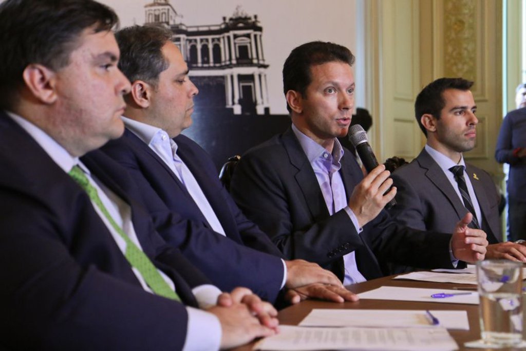 Porto Alegre, RS - 02/01/2017 Coletiva de imprensa sobre as finanças da prefeitura (Foto: Leonardo Lucena) Porto Alegre, RS - 02/01/2017 Coletiva de imprensa sobre as finanças da prefeitura