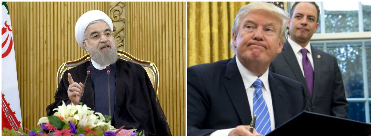 Em resposta ao decreto do presidente dos EUA, Donald Trump, de proibir por 90 dias a entrada de pessoas provenientes de países de maioria muçulmana, o Irã anunciou que aplicará o princípio de reciprocidade aos Estados Unidos; segundo autoridades iranianas, a medida estará em vigor até que o governo norte-americano suspenda a proibição para os cidadãos iranianos; em comunicado, o Ministério das Relações Exteriores do Irã classificou a decisão de Trump como "insulto flagrante aos muçulmanos do mundo" e considerou que o decreto estimula "a propagação da violência e do extremismo" (Foto: Leonardo Lucena) Em resposta ao decreto do presidente dos EUA, Donald Trump, de proibir por 90 dias a entrada de pessoas provenientes de países de maioria muçulmana, o Irã anunciou que aplicará o princípio de reciprocidade aos Estados Unidos; segundo autoridades iranianas, a medida estará em vigor até que o governo norte-americano suspenda a proibição para os cidadãos iranianos; em comunicado, o Ministério das Relações Exteriores do Irã classificou a decisão de Trump como "insulto flagrante aos muçulmanos do mundo" e considerou que o decreto estimula "a propagação da violência e do extremismo"