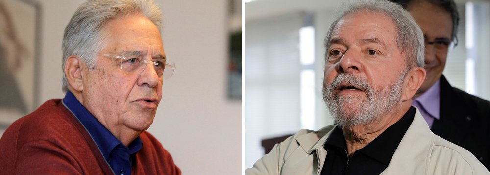 Depois de articular o golpe de 2016, que instalou no poder a "pinguela" Michel Temer, num projeto que arruinou a democracia e quebrou a economia brasileira, o ex-presidente Fernando Henrique Cardoso agora prega o diálogo; segundo ele, a crise atual é mais grave do que a de 1964 e é preciso que as forças políticas se entendam; numa entrevista recente, Lula também pregou diálogo entre os partidos para que o País encontrasse uma saída democrática; será possível algum entendimento? (Foto: Leonardo Attuch) Depois de articular o golpe de 2016, que instalou no poder a "pinguela" Michel Temer, num projeto que arruinou a democracia e quebrou a economia brasileira, o ex-presidente Fernando Henrique Cardoso agora prega o diálogo; segundo ele, a crise atual é mais grave do que a de 1964 e é preciso que as forças políticas se entendam; numa entrevista recente, Lula também pregou diálogo entre os partidos para que o País encontrasse uma saída democrática; será possível algum entendimento?