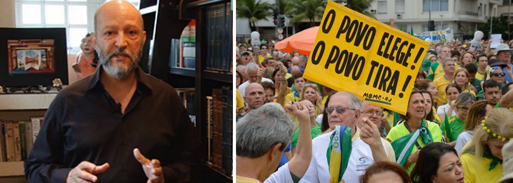 Jornalista Josias de Souza, do portal Uol, destaca que, neste domingo, "o asfalto roncou a favor da Lava Jato e contra os políticos que cruzam o caminho da investigação com o propósito de 'estancar a sangria'; para ele, "Michel Temer foi, por assim dizer, informado do seguinte: se quiser fazer os brasileiros de bobos, não encontrará material" (Foto: Gisele Federicce) Jornalista Josias de Souza, do portal Uol, destaca que, neste domingo, "o asfalto roncou a favor da Lava Jato e contra os políticos que cruzam o caminho da investigação com o propósito de 'estancar a sangria'; para ele, "Michel Temer foi, por assim dizer, informado do seguinte: se quiser fazer os brasileiros de bobos, não encontrará material"
